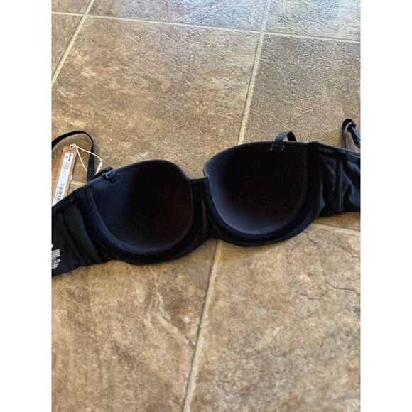 Skims Fits Everybody Strapless Bra Onyx Size 32C - Picture 7 of 9